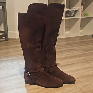 ✨️Antonio Melani Tall Leather/Suede Boots Size 7M